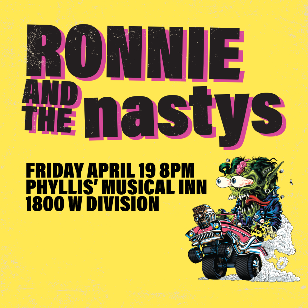 Live at Phyllis's Musical Inn, Friday April 19.